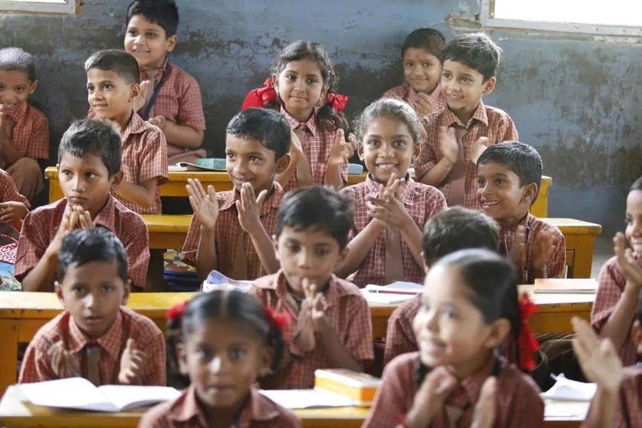 Photograph of Indian Schoolchildren